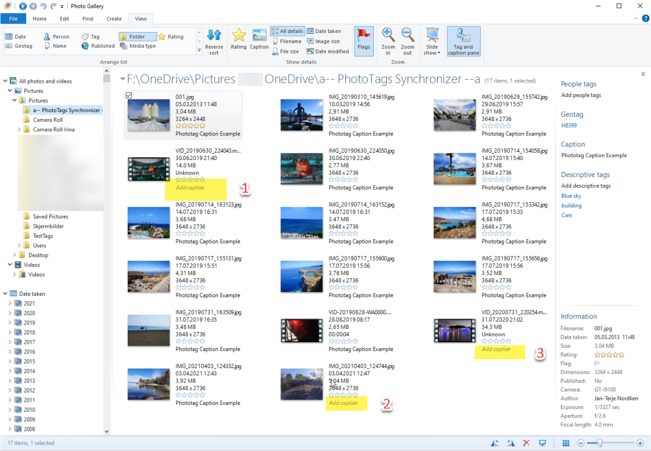 Microsoft Windows Live Gallery - PC1